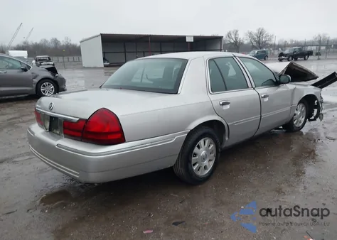 2004 Mercury Grand Marquis Ls from USA, damaged, VIN 2MEFM75W84X610223